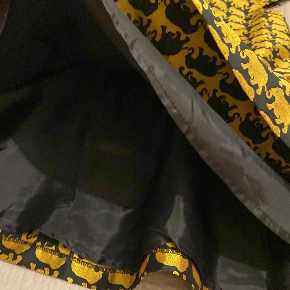 Crewcuts Gold and Black Formal Kids Dress. Size 12. Style BD087